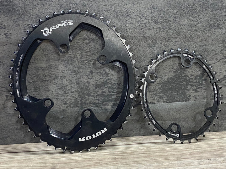 JR583 ローター ROTOR QRINGS チェーンリング 52/36T 110BCD 4H