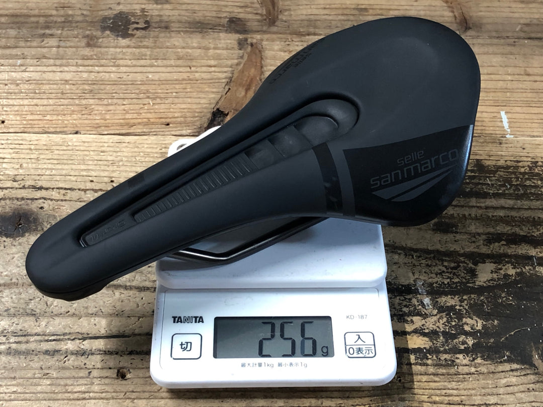 KG871 サンマルコ selle sanmarco SHORTFIT 2.0 SHIELD サドル 黒 XSiLITE レール NARROW 140mm