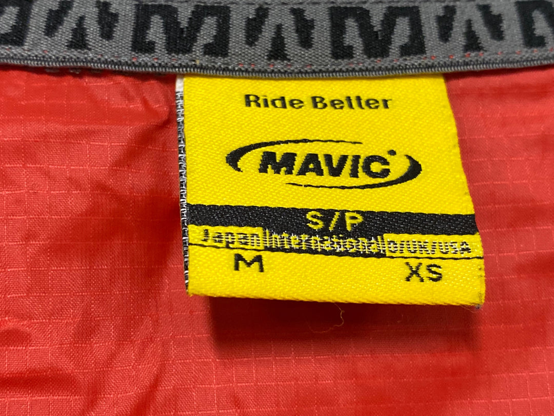 KI749 マヴィック MAVIC 長袖 ウインドブレイカー 赤 M