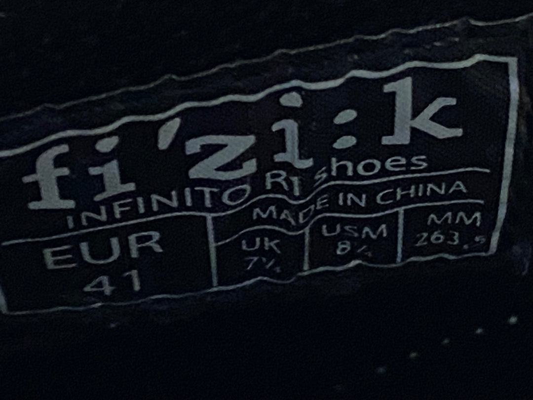JS463 フィジーク fizi:k INFINITO R1B MOVISTAR TEAMモデル 3穴 ビンディングシューズ EUR41 白/青