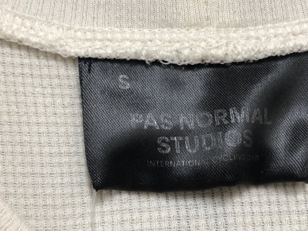 KM713 パスノーマルスタジオ PAS NORMAL STUDIOS MID SLEEVELESS BASELAYER ノースリーブ ベースレイヤー 白 S
