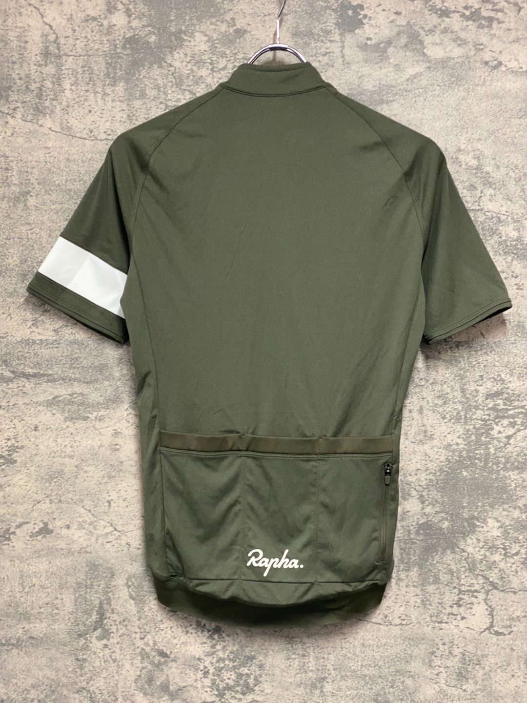 JJ321 ラファ Rapha CORE JERSEY 半袖サイクルジャージ 濃緑 S