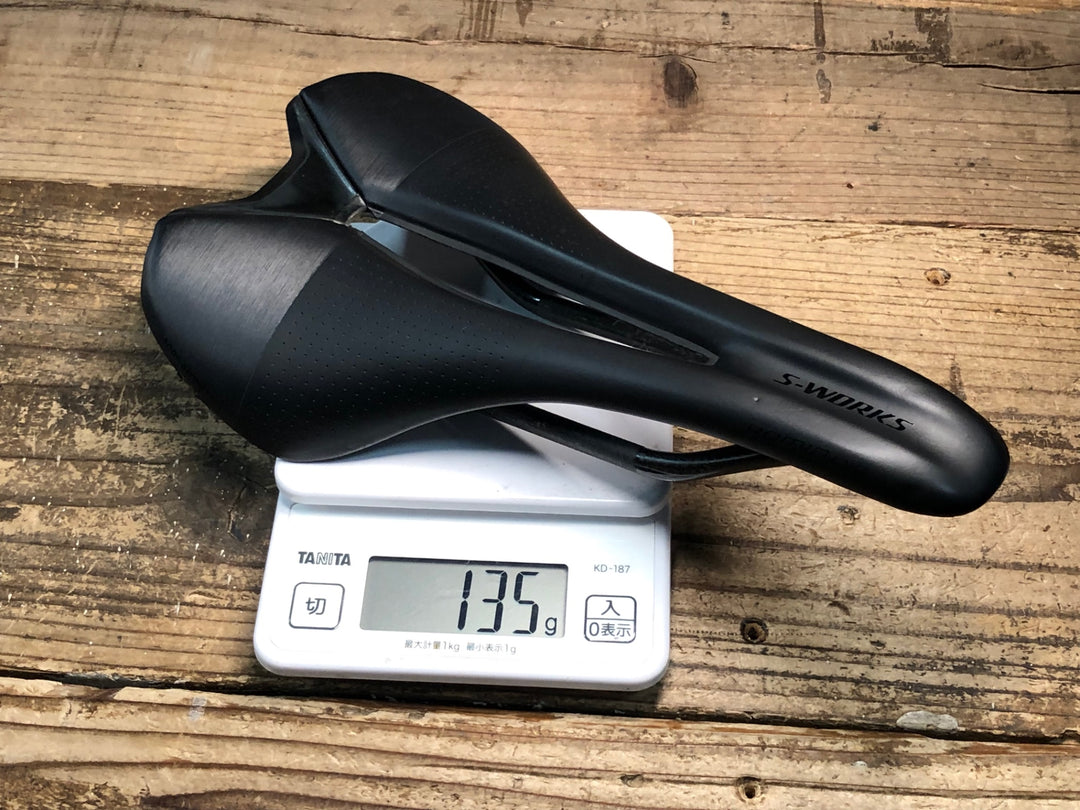 JI382 スペシャライズド SPECIALIZED S-WORKS ROMIN EVO サドル 黒 143mm カーボンレール