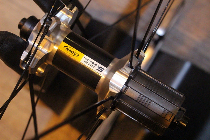 マヴィック MAVIC キシリウムエリート KSYRIUM ELITE / KSYRIUM ELITE S アルミ クリンチャー ホイールセット シマノ11S/12S 【名古屋店】