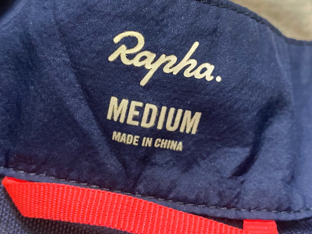 JY977 ラファ Rapha BREVET GILET サイクルベスト 紺ピンク M