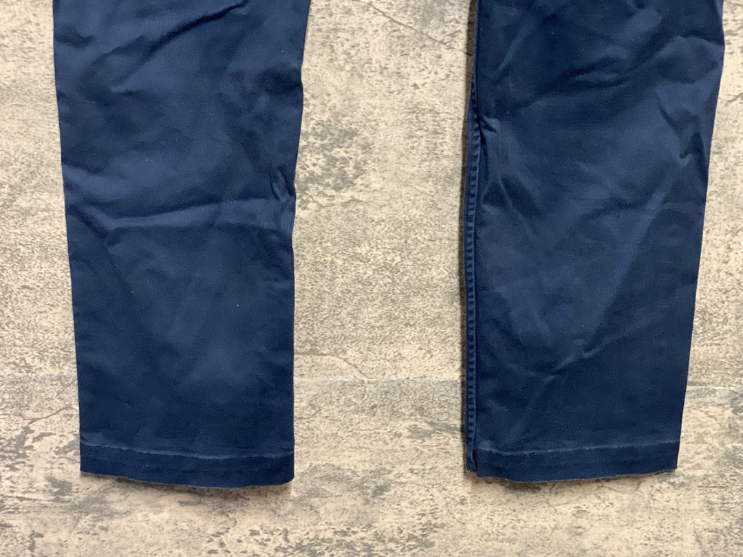 KI175 ラファ Rapha COTTON TROUSERS ORIGINAL FIT ロングパンツ ネイビー 32W 32L