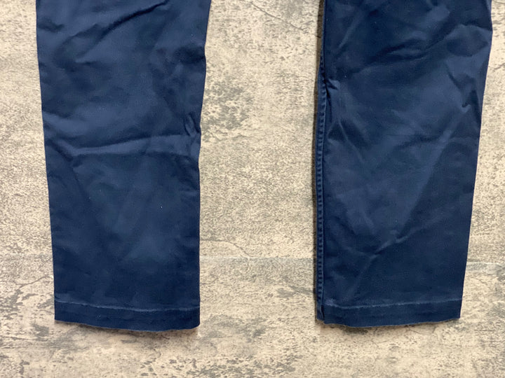 KI175 ラファ Rapha COTTON TROUSERS ORIGINAL FIT ロングパンツ ネイビー 32W 32L