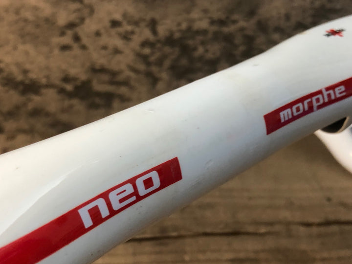 JV161 チネリ Cinelli neo morphe ドロップハンドル 白 Φ31.8 440mm