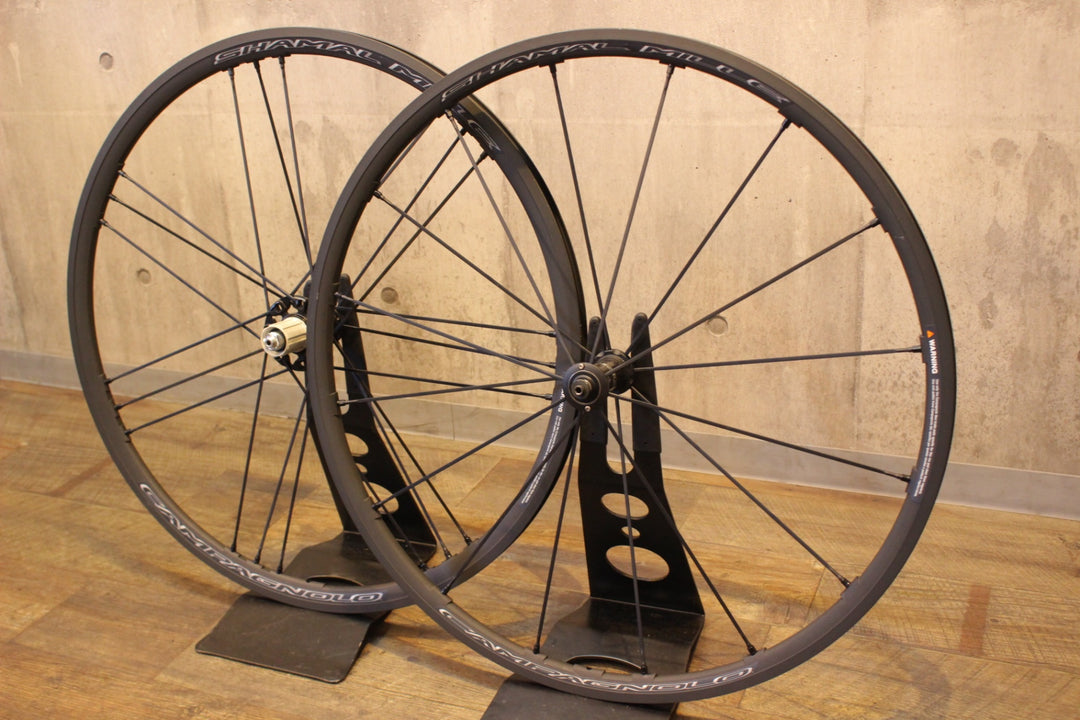 カンパニョーロ CAMPAGNOLO シャマル ミレ SHAMAL MILLE アルミ クリンチャー ホイールセット シマノ 11/12S 17C【名古屋店】
