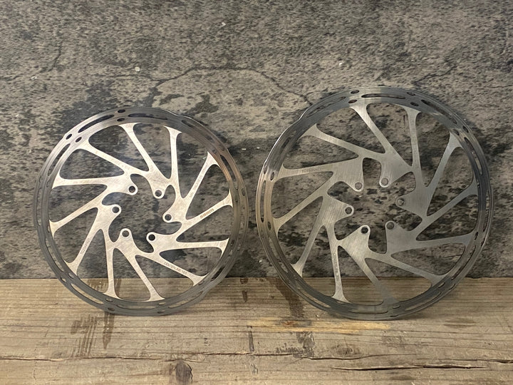 JM468 スラム SRAM CENTER LINE ディスクローター Φ200 Φ180 1.85mm 2枚セット 6ボルト