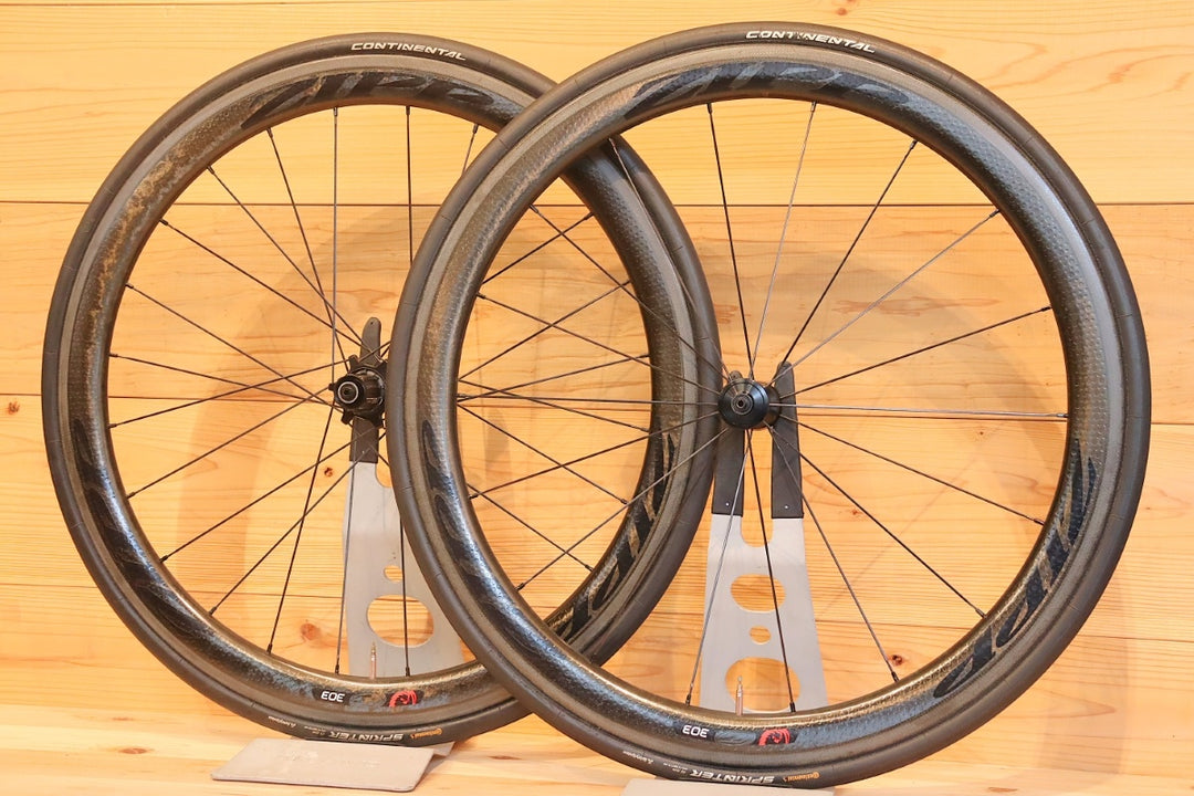 ジップ ZIPP 303 ファイアクレスト FIRECREST カーボン チューブラー ホイールセット シマノ12S/11S 【千葉店】