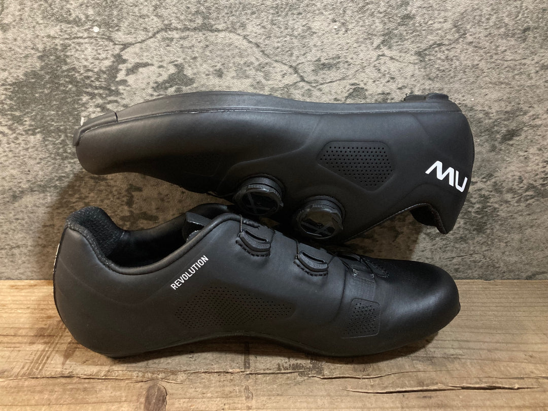 KH147 ノースウェーブ northwave REVOLUTION ビンディングシューズ SPD-SL EU40.5 黒