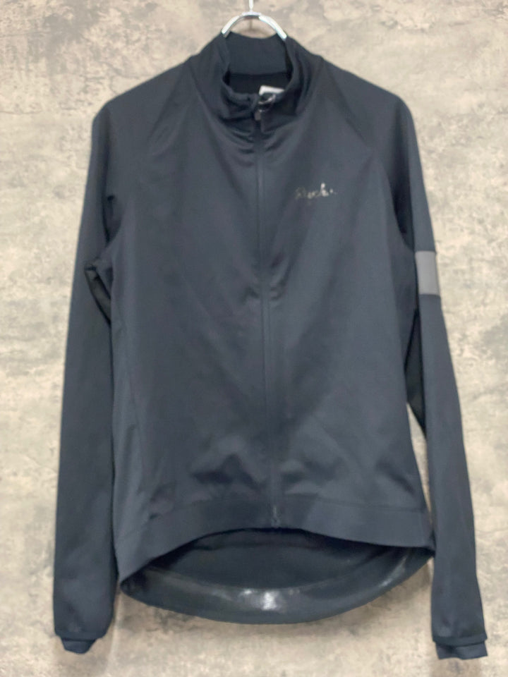 JU408 ラファ Rapha CORE WINTER JACKET 長袖 サイクルジャケット 黒 L 裏起毛