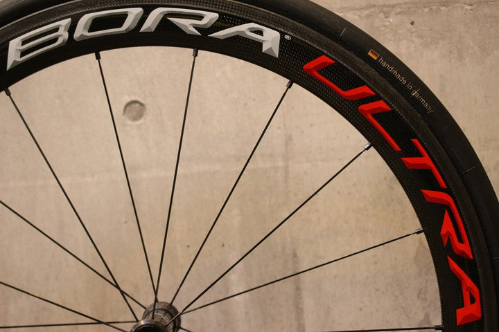 カンパニョーロ CAMPAGNOLO ボーラ BORA ULTRA 50 AC3 カーボン チューブラー シマノ 11/12S ホイールセット 外幅24.2mm 【【名古屋店】