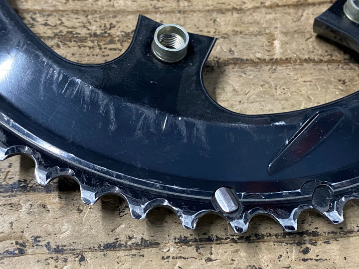 KM587 シマノ SHIMANO デュラエース DURA-ACE FC-R9100 チェーンリング 52/36T※ボルト欠品