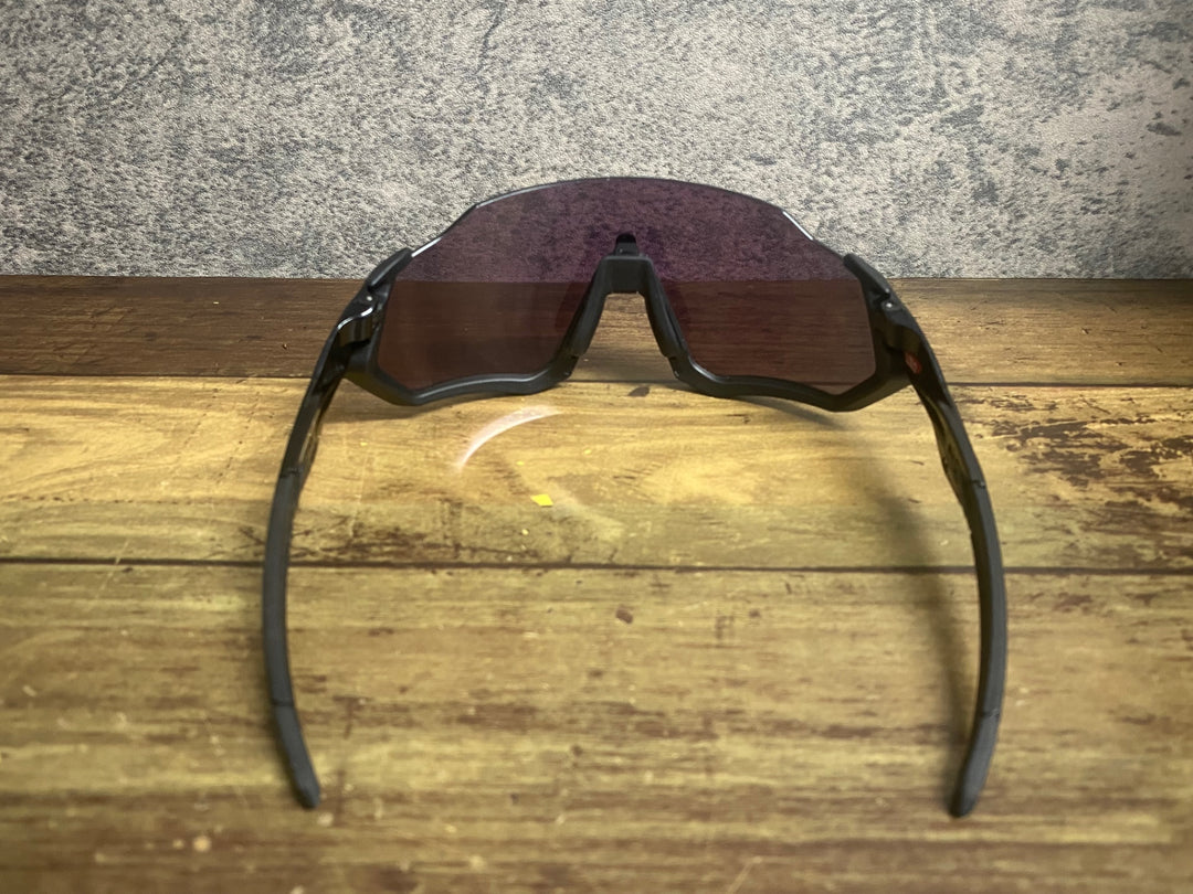 JY292 オークリー OAKLEY フライトジャケット FLIGHT JACKET Prizm Road OO9401-0137 黒 サングラス
