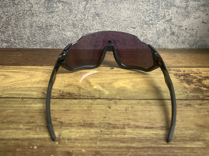 JY292 オークリー OAKLEY フライトジャケット FLIGHT JACKET Prizm Road OO9401-0137 黒 サングラス