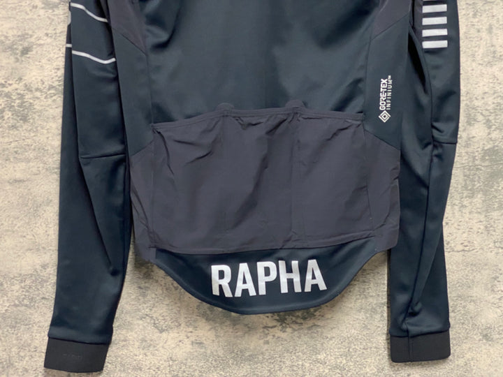 JW751 ラファ Rapha PRO TEAM LONG SLEEVE INFINIUM JERSEY 長袖 サイクルジャージ 紺 XS
