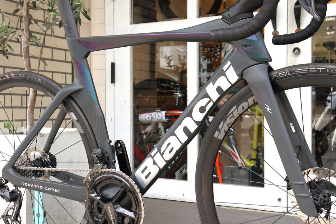 フレーム組み換え車 ビアンキ BIANCHI オルトレ OLTRE RC 2024モデル 55サイズ シマノ アルテグラ R8170 12S カーボン ロードバイク 【横浜店】