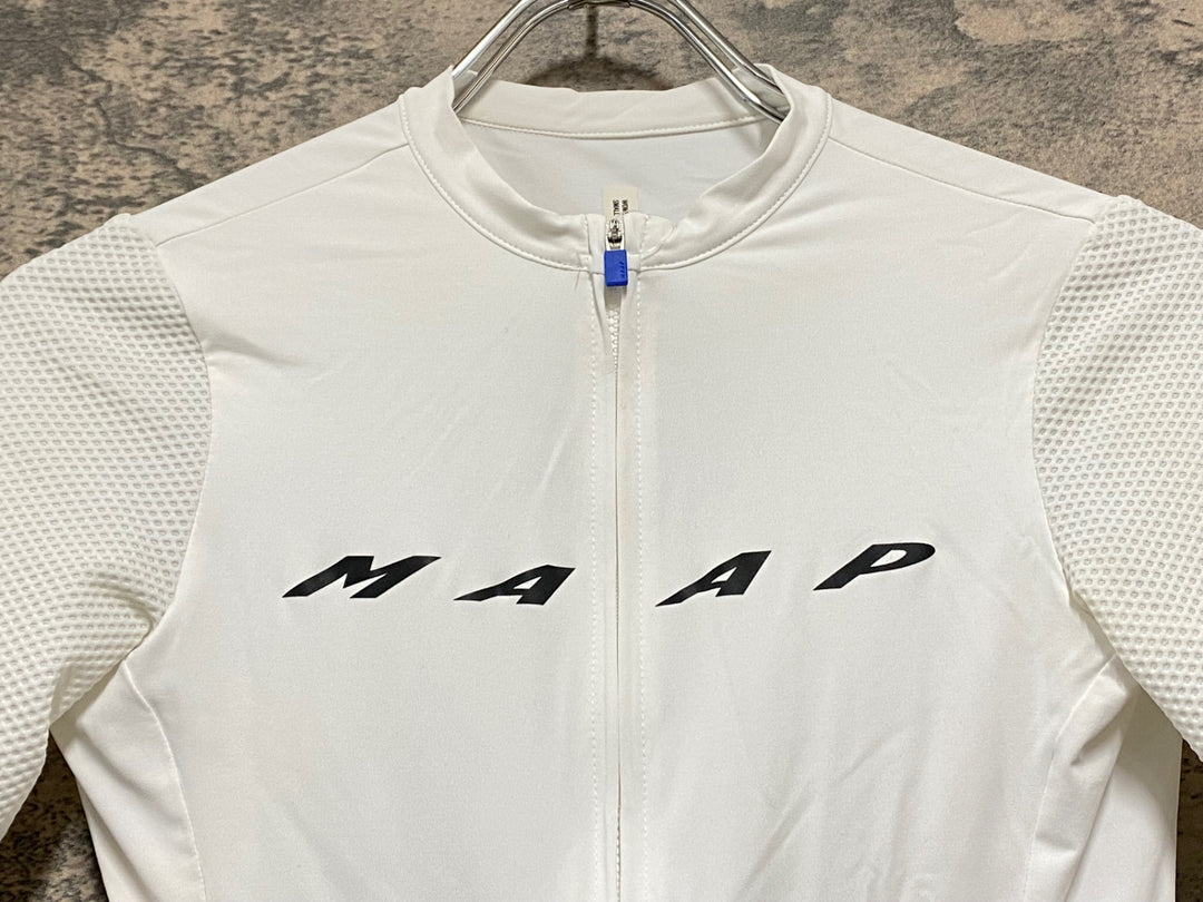KA446 マープ MAAP WOMEN'S PRO FIT JERSEY 半袖 サイクルジャージ 白 レディース S