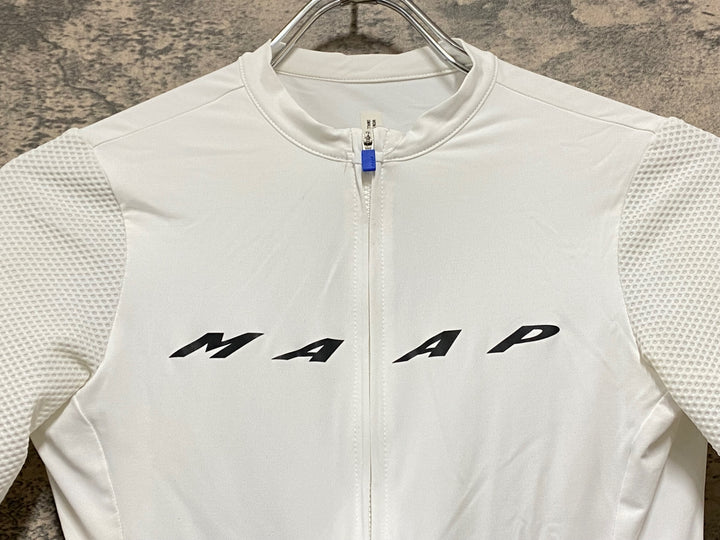 KA446 マープ MAAP WOMEN'S PRO FIT JERSEY 半袖 サイクルジャージ 白 レディース S