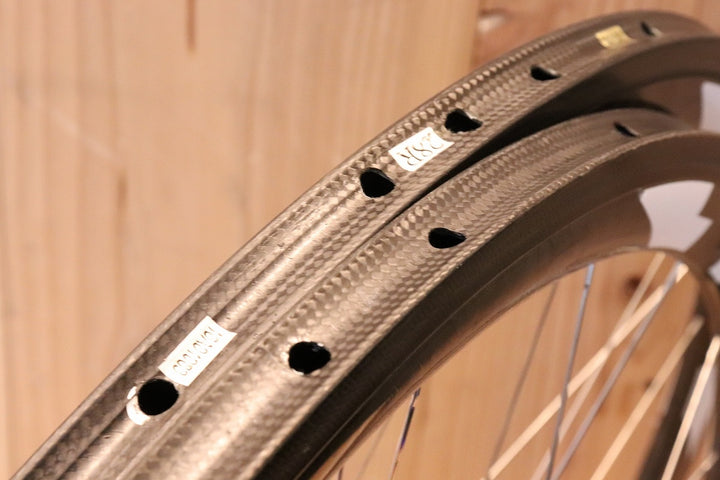 TNI 手組み カーボン チューブラー ホイールセット シマノ 11S/12S ナローリム 外幅19mm 【芦屋店】