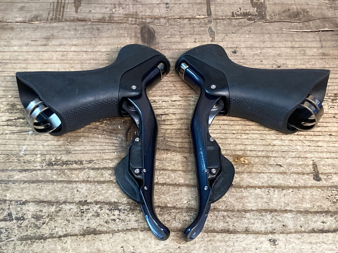 JK812 シマノ SHIMANO アルテグラ ULTEGRA ST-6870 STIレバー Di2 電動 動作確認済※ガリ傷, フード破れ