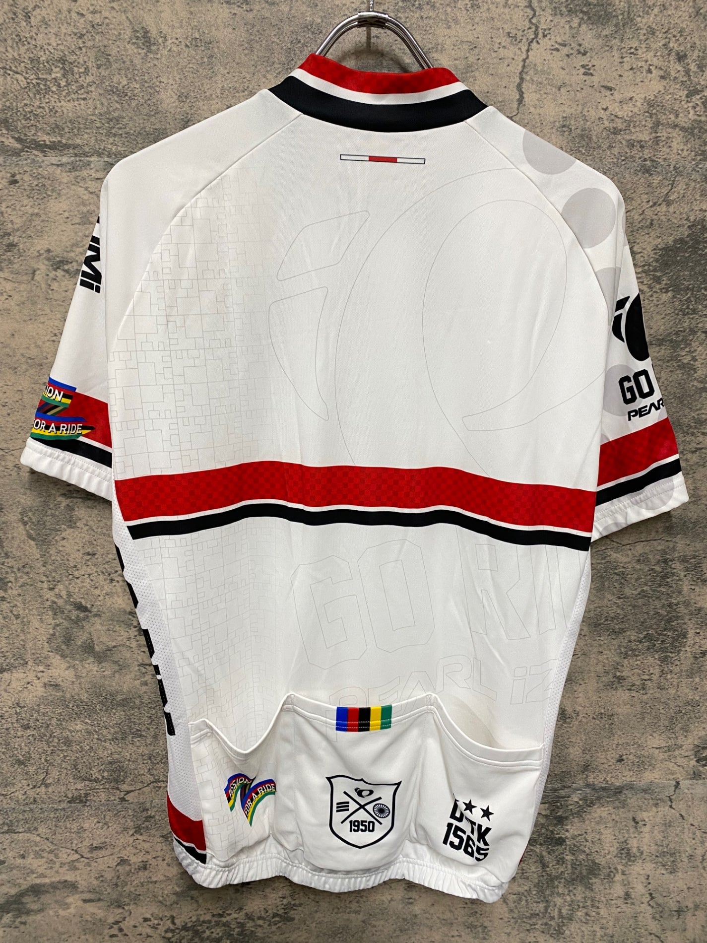 KA054 パールイズミ PEARL iZUMi 半袖 サイクルジャージ 白 XL – BICI