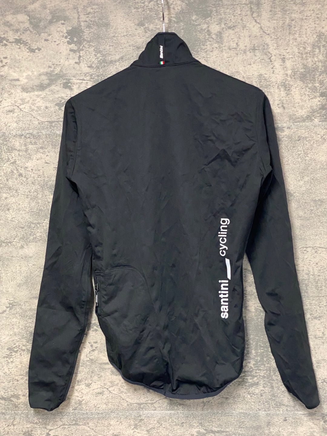 JT119 サンティーニ Santini 長袖 レインジャケット 黒 S
