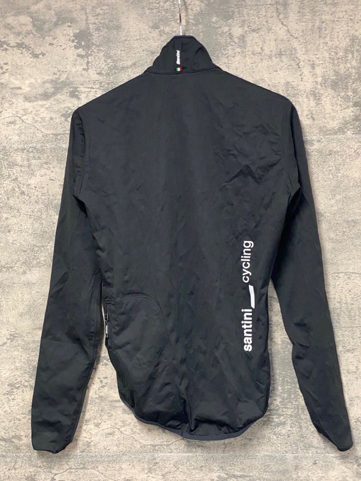 JT119 サンティーニ Santini 長袖 レインジャケット 黒 S