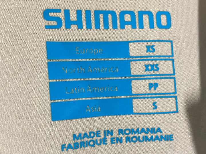 JZ828 シマノ SHIMANO AEROLITE 半袖 サイクルジャージ グレー バーガンディ S