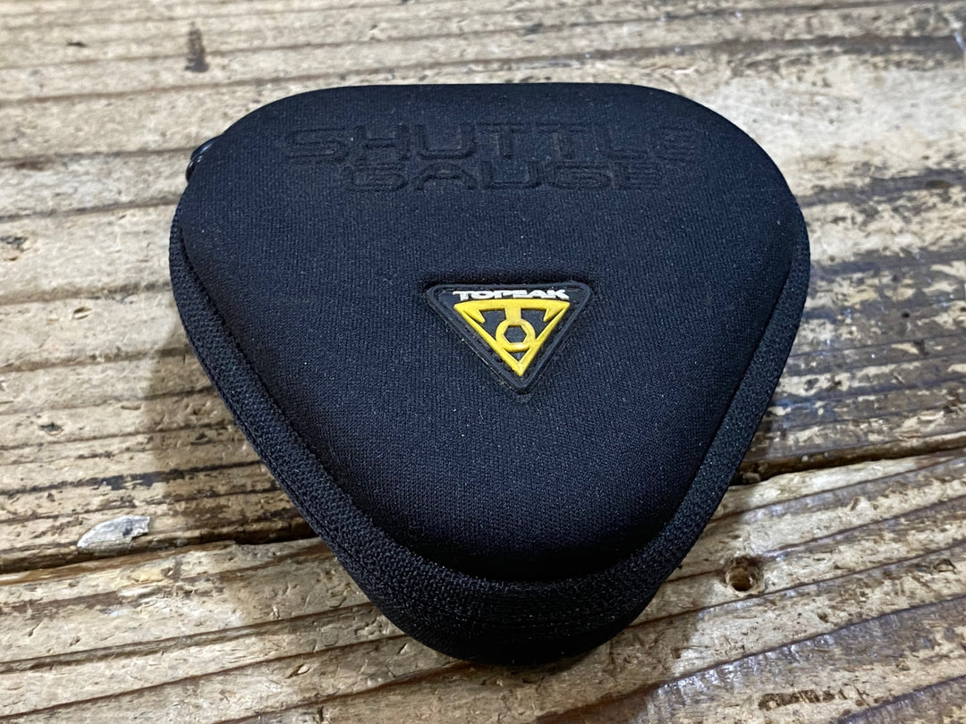 JS638 トピーク TOPEAK SHUTTLE GAUGE 空気圧計 ※ケースジッパー破損