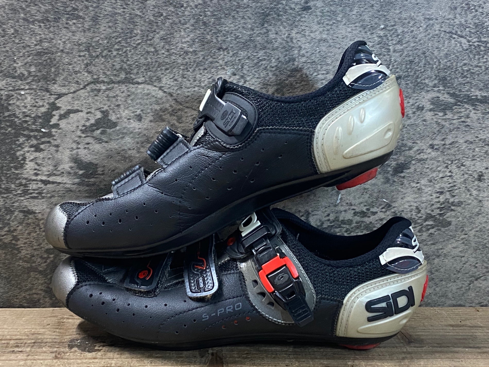 JS021 シディ SIDI S-PRO ビンディングシューズ SPD-SL 黒 EU44 – BICI