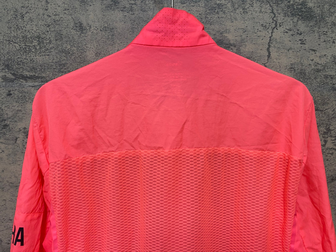 KF617 ラファ Rapha PRO TEAM LIGHTWEIGHT WIND JACKET 長袖 ウィンドブレーカー ピンク S