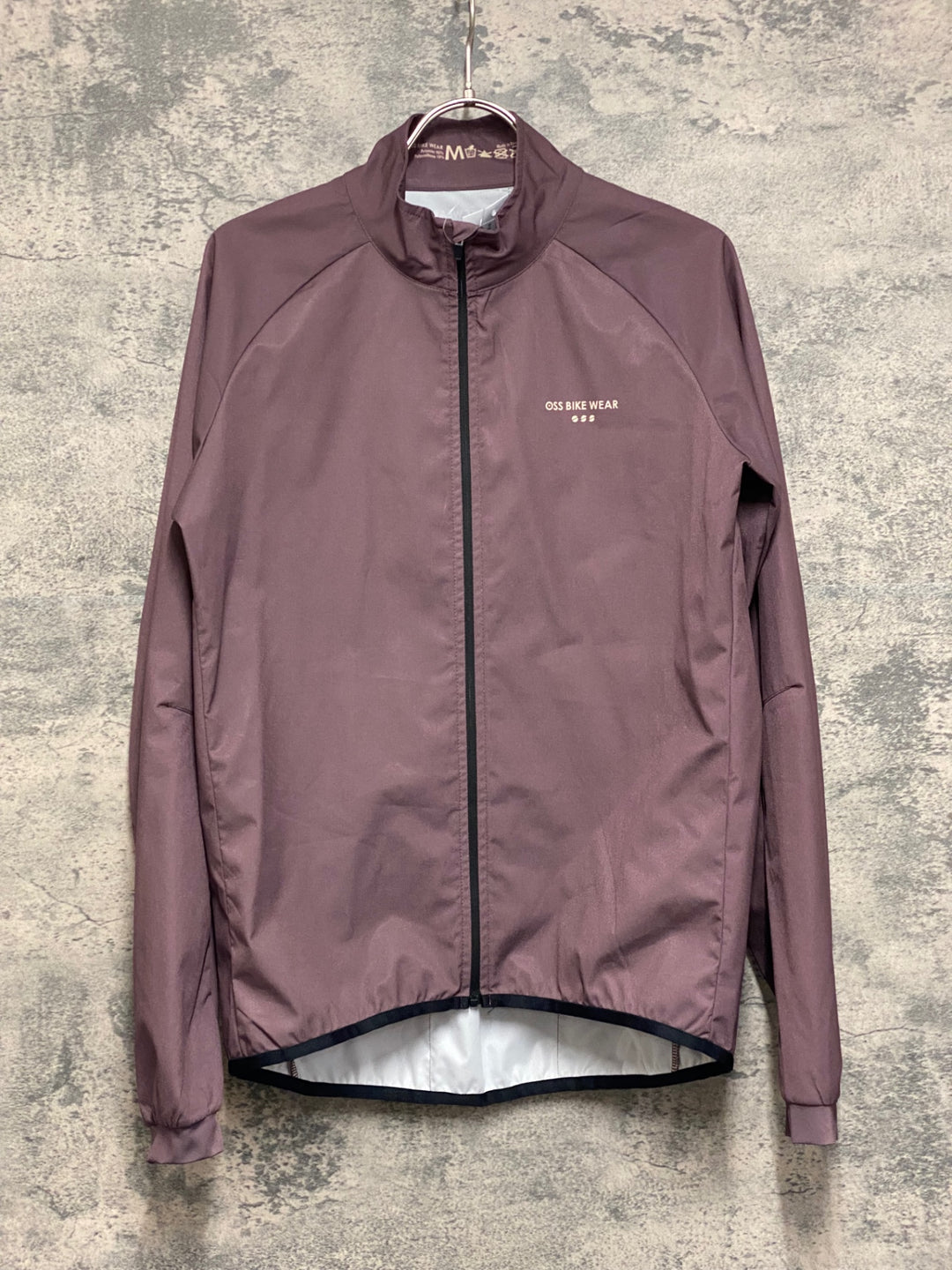 JO059 OSS BIKE WEAR 長袖 ウィンドブレーカー シェルジャケット 茶 M