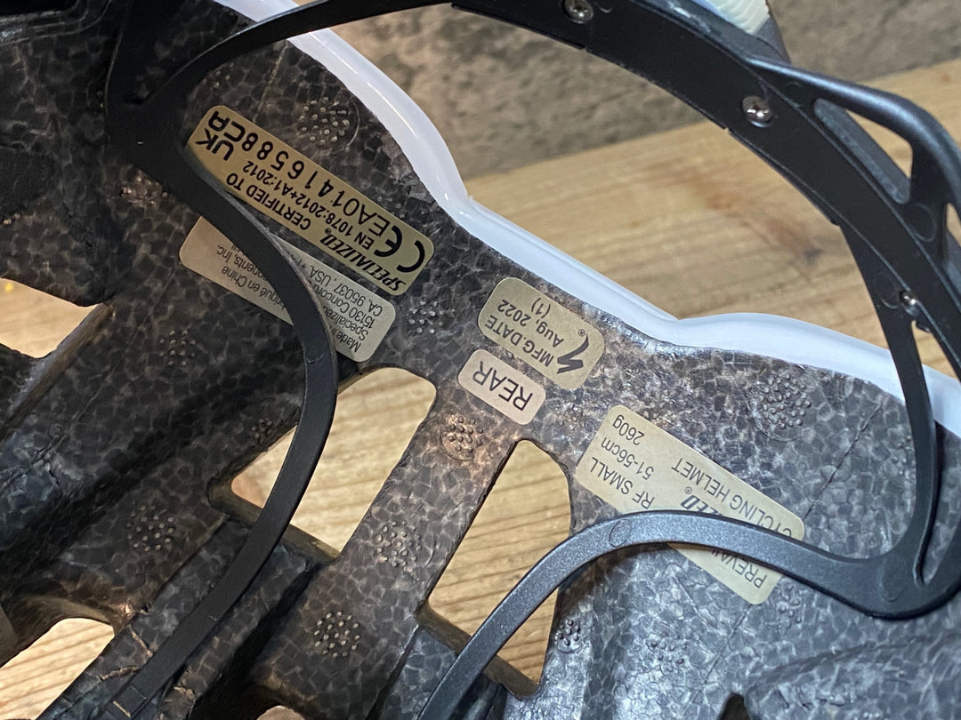 JM423 スペシャライズド SPECIALIZED エスワークス S-WORKS プリヴェイル PREVAIL 3 ヘルメット CE 白 ROUND S