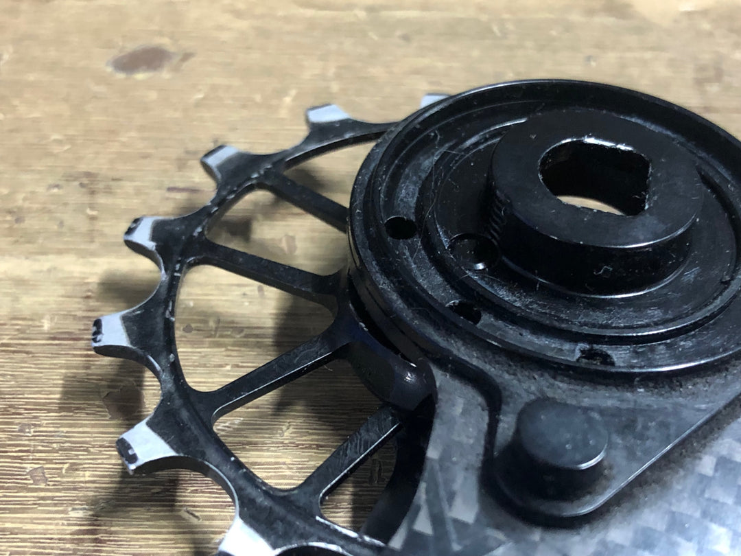 KA390 トーケン TOKEN SHURIKEN ビックプーリー TK1739S2 ブラック SRAM用