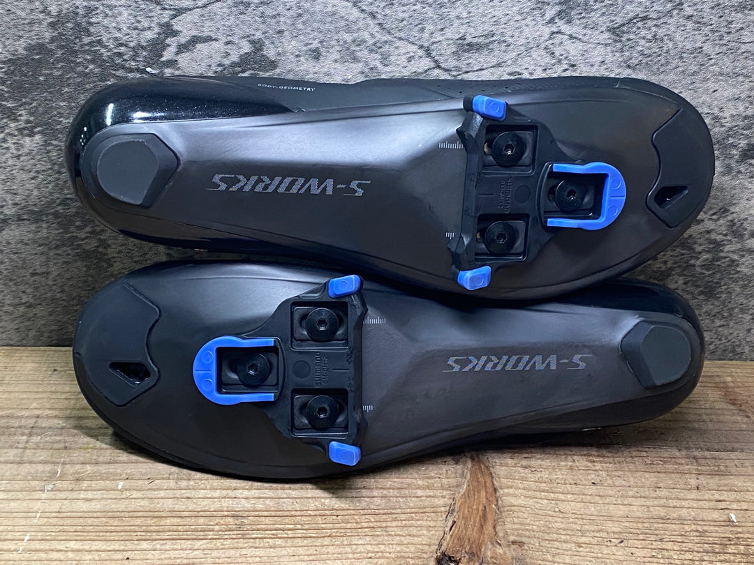JJ907 スペシャライズド SPECIALIZED S-WORKS TORCH LACE ビンディングシューズ EU44 SPD-SL ブラック