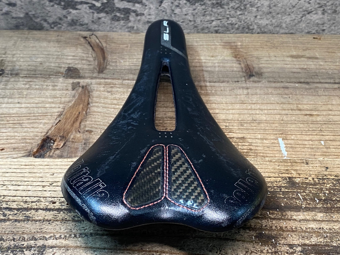 HJ314 セライタリア selle italia SLR KIT CARBONIO サドル 黒 130mm カーボンレール