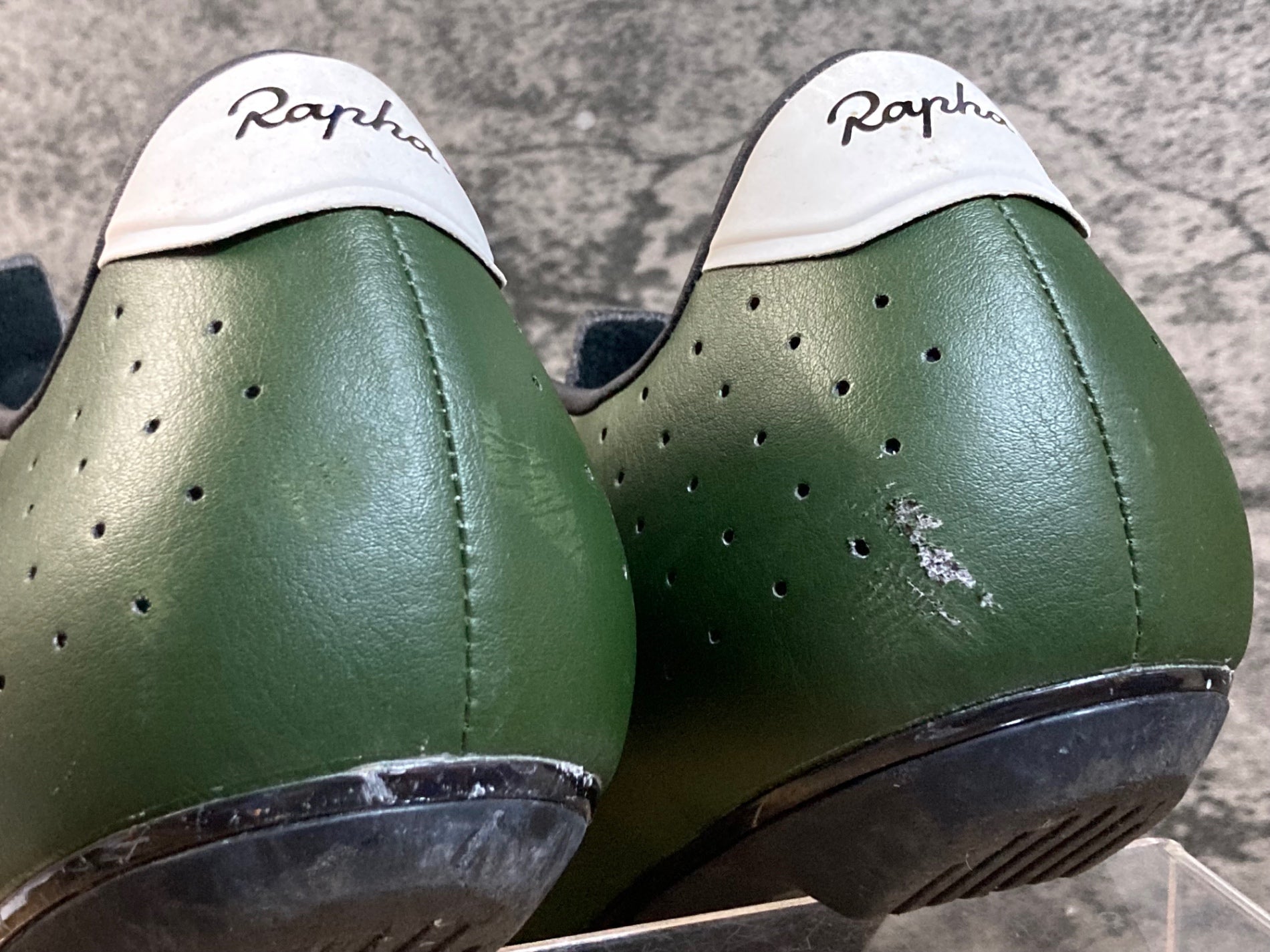 KD517 ラファ Rapha CLASSIC SHOE ビンディングシューズ 緑 EU43