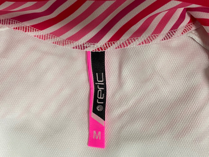 JW009 レリック reric Women's Himalia SS Jersey 半袖サイクルジャージ M 白 レディース
