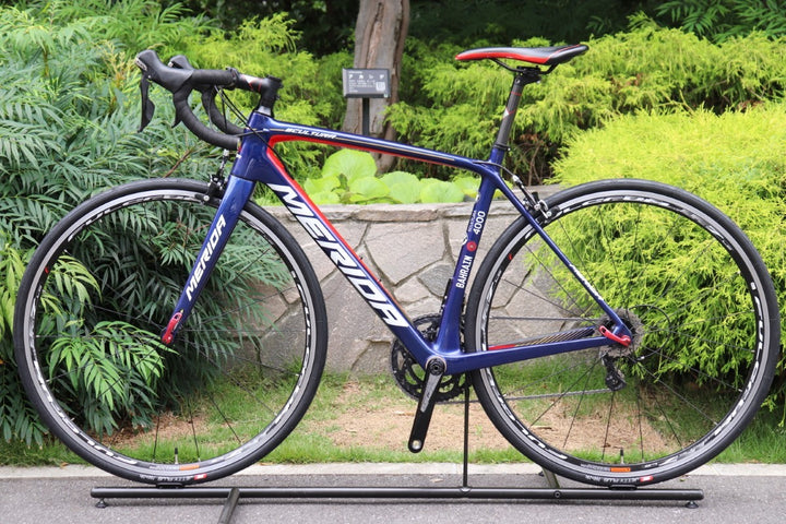 メリダ MERIDA スクルトゥーラ SCULTURA 4000 2018年50サイズ シマノ 105 5800 MIX 11S カーボン ロードバイク 【さいたま浦和店】