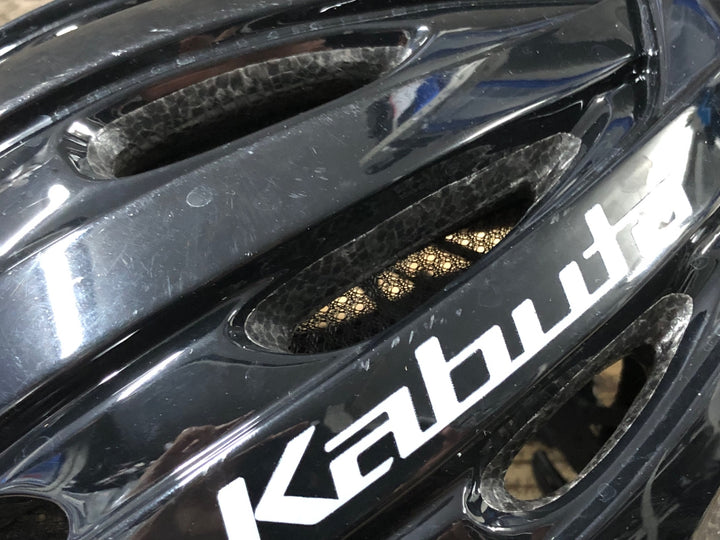 JZ034 カブト KABUTO レッツア REZZA-2 ヘルメット M/Lサイズ 黒 R5年4月製造