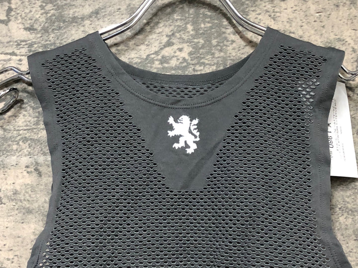 JS164 カペルミュール KAPELMUUR メッシュ ノースリーブベースレイヤー グレー ワンサイズ