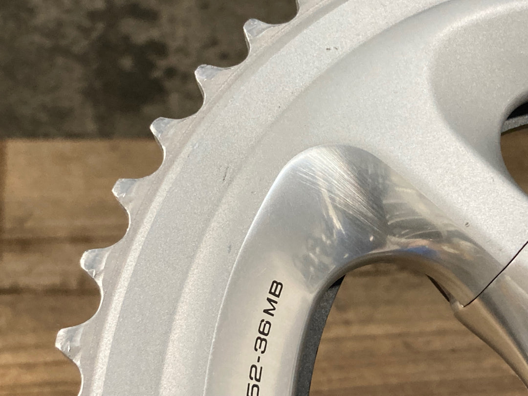 JZ802 シマノ SHIMANO 105 FC-5800 2×11S 172.5mm 52/36T クランクセット シルバー