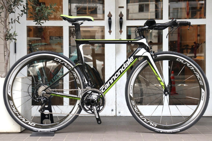 キャノンデール CANNONDALE スライス SLICE 2015モデル 54サイズ シマノ 105 5800 MIX 11S カーボン TTバイク 【横浜店】