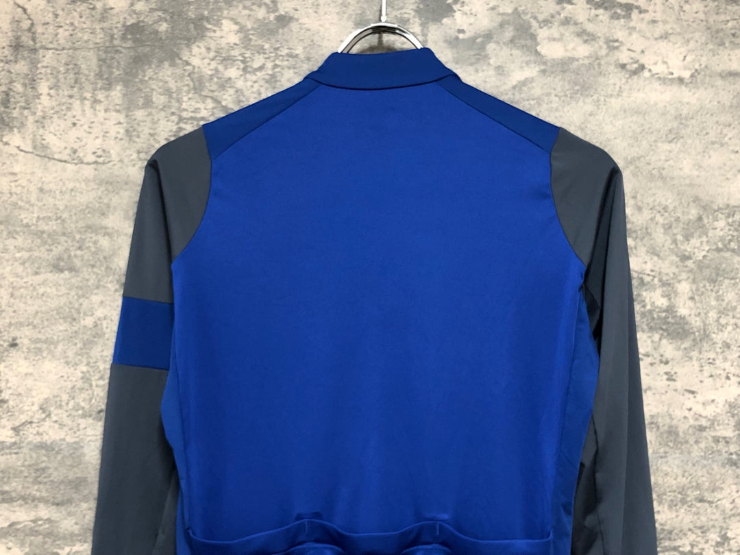 JZ457 ラファ RAPHA PRO TEAM LONG SLEEVE TRAINING JERSEY 長袖サイクルジャージ S 青