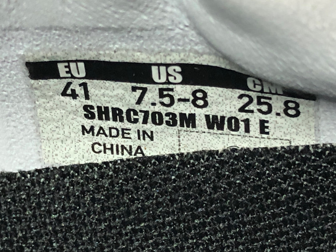 JP134 シマノ SHIMANO RC7 SHRC702M WIDE ビンディングシューズ 3穴 BOA 白 黒 EU41