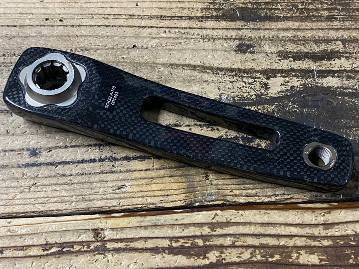 KJ669 ストロングライト STRONGLIGHT バルカン VULCAN COMPACT カーボン クランクセット 50/36T 170mm 5ARM PCD110 9S/10S用