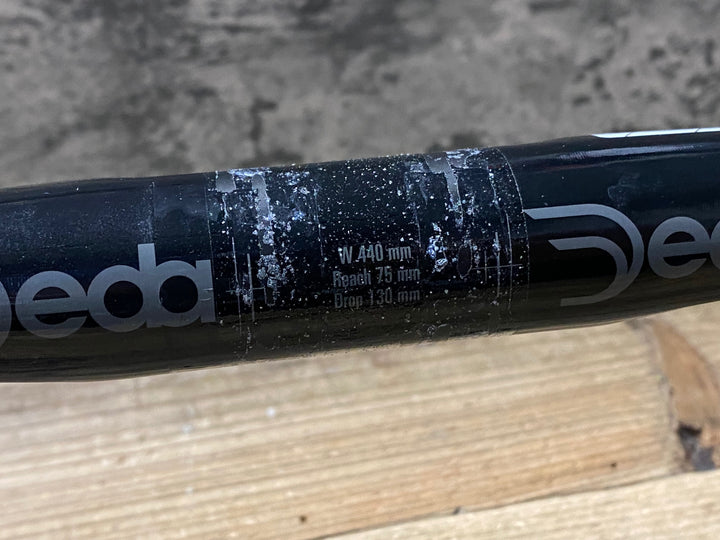 KL750 デダ DEDA SUPERZERO DCR CARBON カーボン ドロップハンドル エンド部 外-外 440mm Φ31.8